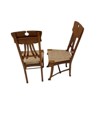 Chambre D'Artisan Chair by Gustave Serrurier-Bovy, 1895